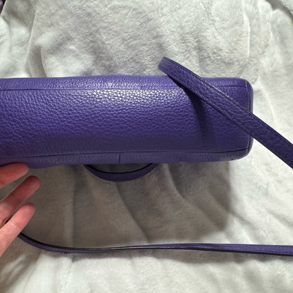 Coach Vibrant Purple Shoulder Bag - Picture 8 of 13